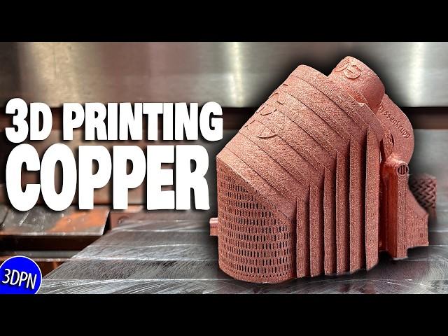 METAL! 3D Printing Copper with EOS!