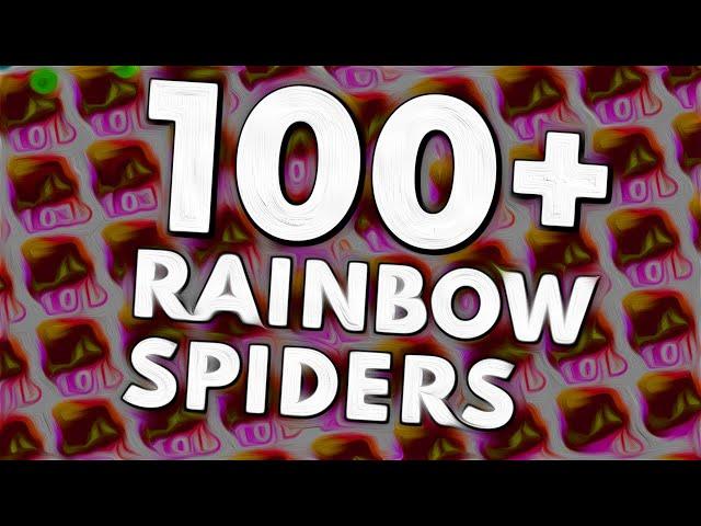  BIGGEST GIVEAWAY IN PET SIMULATOR X!! | 100+ Rainbow Spider Giveaway