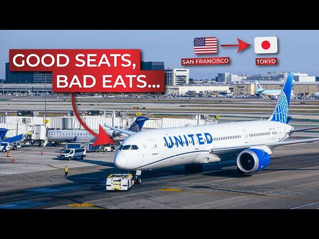 BRUTALLY HONEST | San Francisco to Tokyo in ECONOMY aboard UNITED's Boeing 787-9!