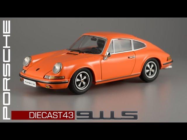 Porsche 911S 1969 || Ebbro || Масштабные модели автомобилей 1:43