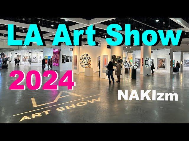 LA ART SHOW 2024 Walk Around POV 4K