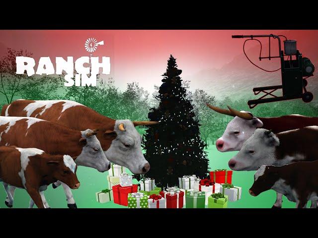 НАСТУПИЛА ЗИМА И ТЕПЕРЬ МЫ МОЖЕМ РАЗВОДИТЬ КОРОВ!!! Ranch Simulator #13