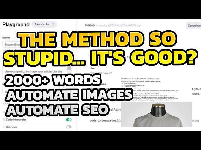 The Most Ridiculous Way To Write ChatGPT SEO Content