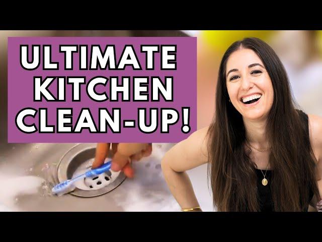 The ULTIMATE Clean Up for a STUNNING Kitchen!