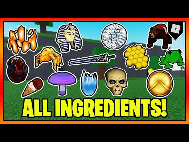 [2025 UPDATED] How to get ALL INGREDIENTS in WACKY WIZARDS  || Roblox