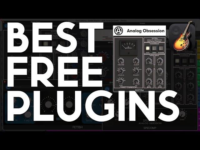 The best FREE plugin company for GarageBand - Analog Obsession Plugins