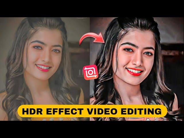 Hdr Cc Video Editing | Hdr & Brown Cc Effect Video Editing In Inshot | HDR CC Effect  @techamitgyan