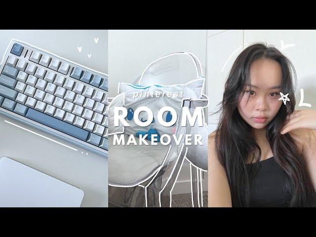 AESTHETIC ROOM MAKEOVER, Relaxing Vlog | Deep Cleaning, Satisfying, Pinterest