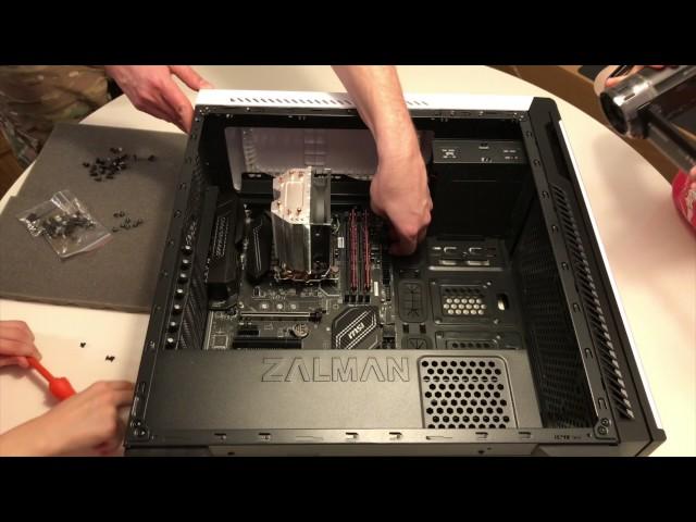 9 year old builds his first computer