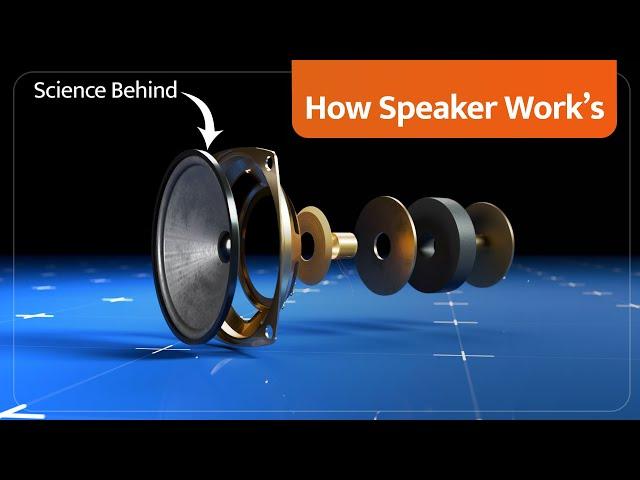 How Speaker's Work In Hindi Explained  | 3D Animation