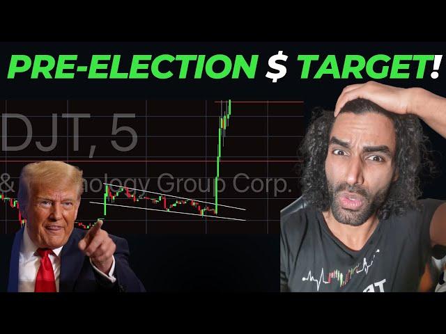 DJT Stock Analysis -WHALE BUYING  ? Trump media  Technical  analysis