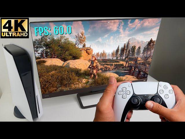 Horizon Zero Dawn at 60FPS on PlayStation 5 4K Gameplay | Frame Rate (FPS) test