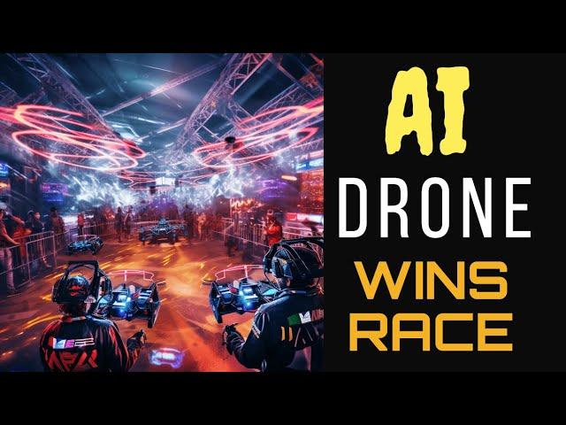 AI finally beats humans at a real-life sport — drone racing