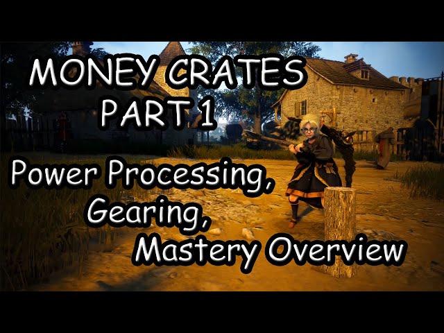 BDO Beginner 0 to Guru Hero - Money Crates Part 1 - Power level Processing