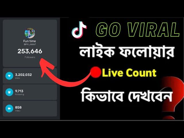 See Live Tiktok followers& subscribe count ,realtime count,tiktok followers,yt subscribe