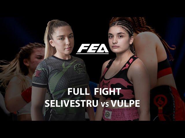 FREE FULL FIGHT | (ROU) Denisa Vulpe vs Daria Selivestru (MDA). FEA LEGACY UNDERCARD K-1 rules.