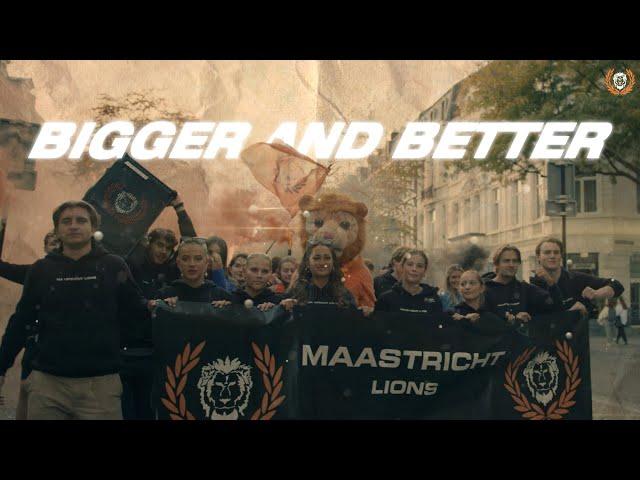 [OFFICIAL VIDEO] BIGGER AND BETTER - Maastricht Lions (feat. Kostn)