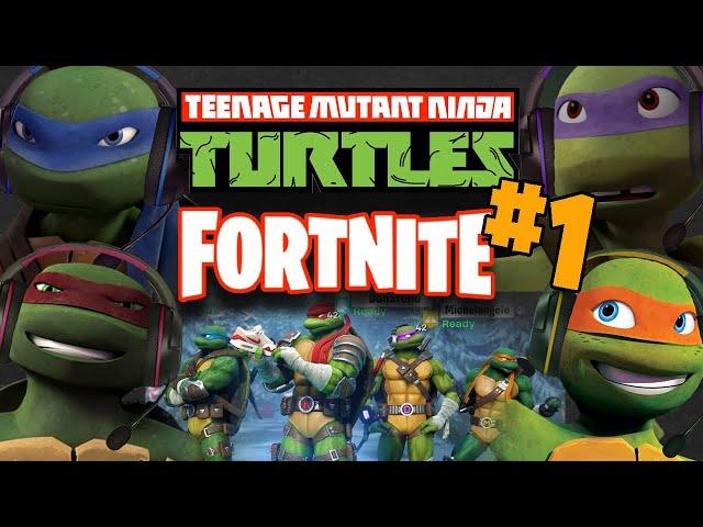 Teenage Mutant Ninja Turtles Playing Fortnite: Episode 1