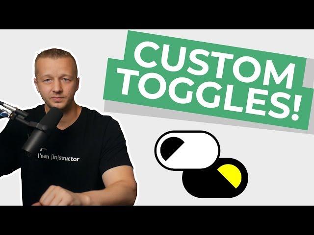 Create a Custom Toggle Switch with Pure CSS from Scratch