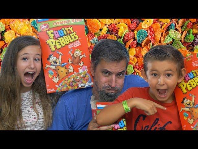 MASSIVE Bowl of Fruity Pebbles Challenge FAIL | Josh Darnit