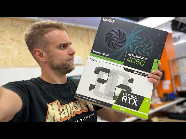 Что лучше RTX3060 12GB или RTX4060 8GB? 