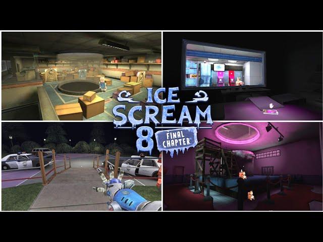 Ice Scream 8 - Secret Locations (Part 2) (Exploration)