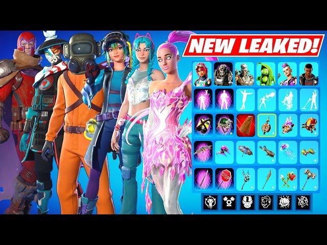 NEW Chapter 5 Season 3 Leaked Cosmetics & Entire Battle Pass(Lethal Company, Magneto, Ariana Grande)