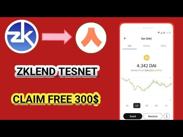 Zklend Testnet Airdrop | Starknet Airdrop |  Claim Free Upto 300$ 