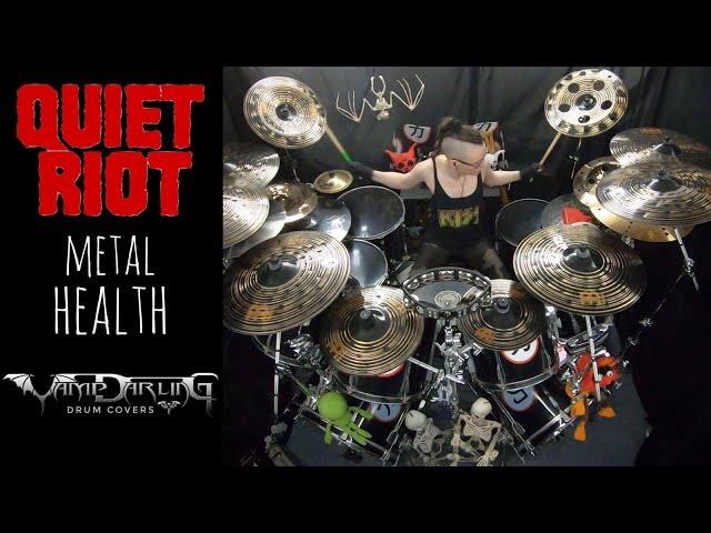 Quiet Riot - Metal Health - drum cover - (Vampdarling)