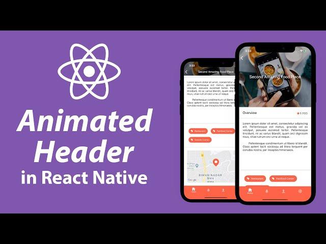 Animated Image Header in React Native