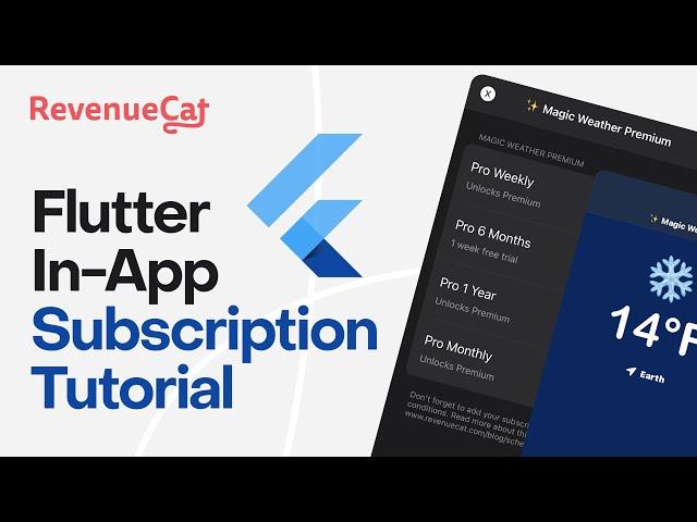 Flutter In-App Subscription Tutorial (iOS and Android)