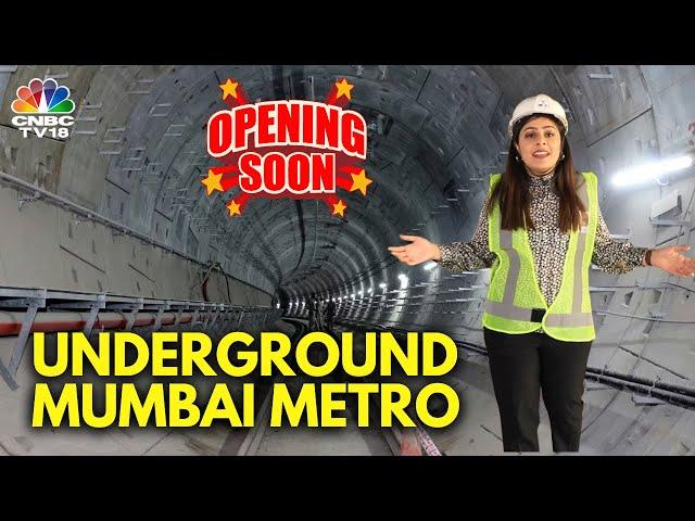 Mumbai Metro Line 3 Or Aqua Line To Open Soon! | N18V | CNBC TV18