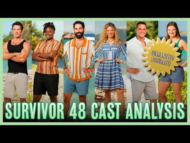 Survivor 48 Pre-Season Cast Analysis