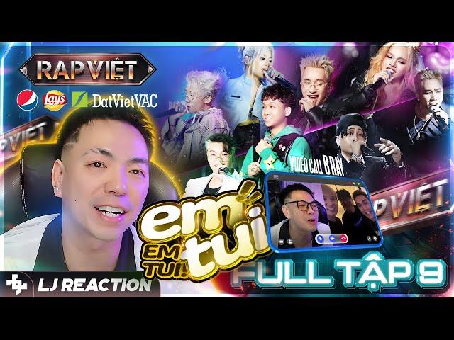 LJ Reaction | RAP VIỆT MÙA 4 Tập 9 | Em tui em tuiii