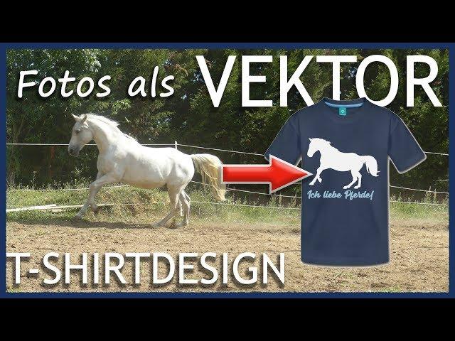 T-Shirtdesign kostenlos vektorisieren Teil 4 - Einfach erklärt - Spreadshirt - Silhouetten zeichnen