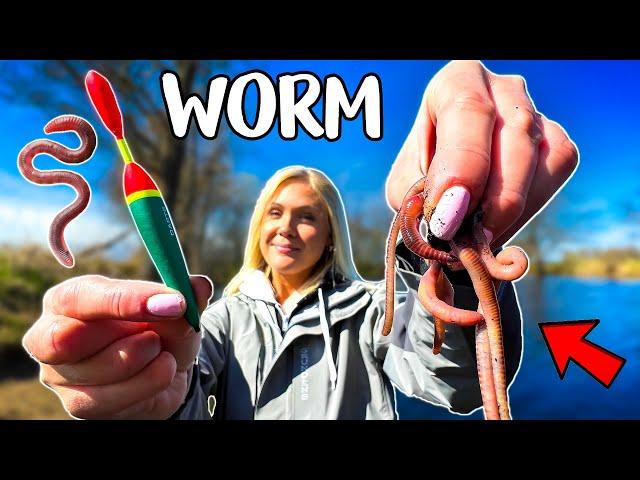 WHICH SPECIES CAN WE CATCH ON REGULAR WORM?! | Team Galant