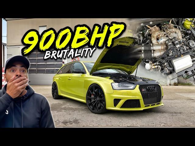 *WARNING* THIS 904BHP AUDI RS4 HAS A INSANE ENGINE CONVERSION!