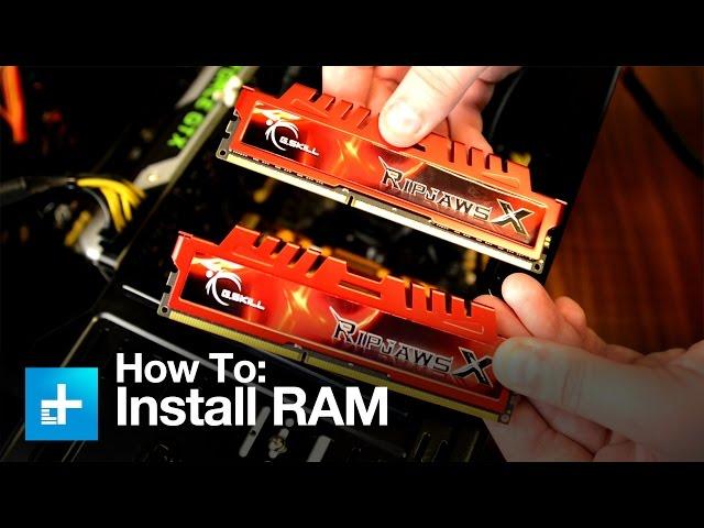 How to Install RAM