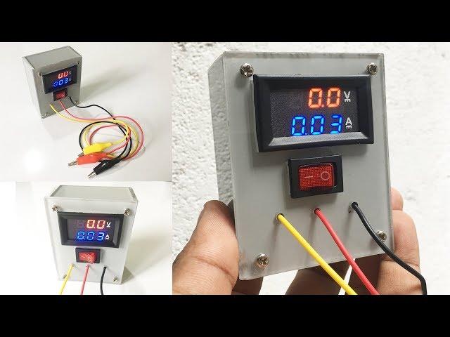 How To Make Multimeter From PVC Pipe At Home 0-100V 10A Testing