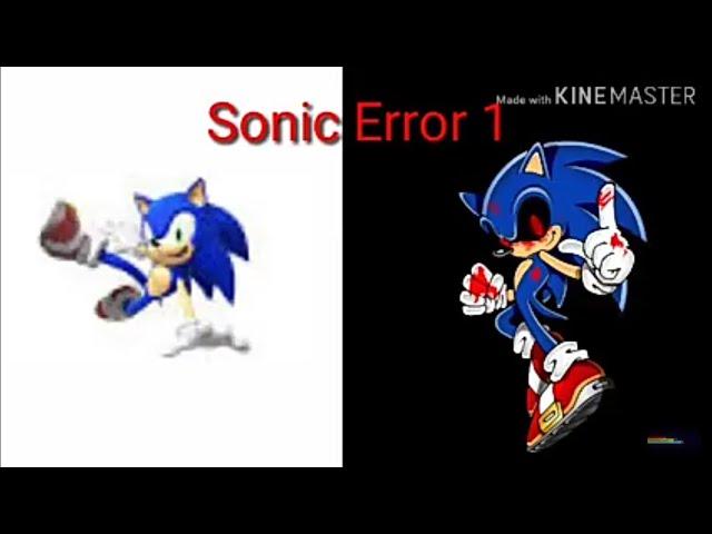 Sonic Error 1 (Barney Error 109)