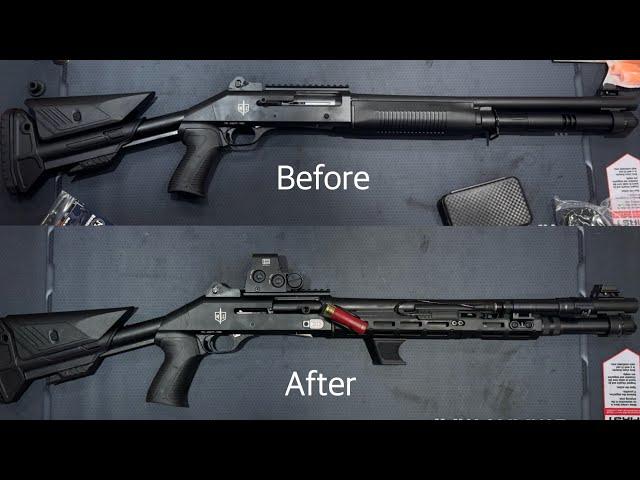 Over-Upgrading a Turknelli (MAC 1014) Benelli M4 Clone