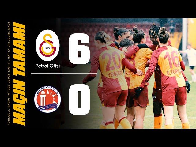  Galatasaray Petrol Ofisi 6-0 Bitexen 1207 Antalyaspor (Turkcell Kadın Futbol Süper Ligi)