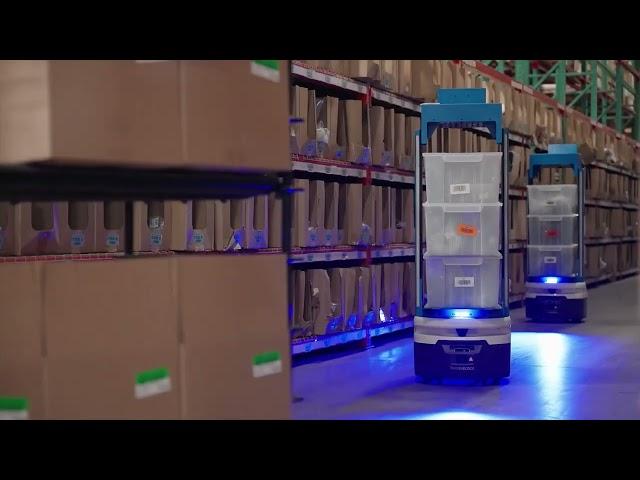 New software and scanning technology at warehouses