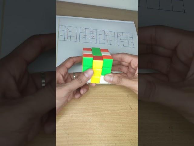 trick to your friends in 3 by 3 Rubik's cube #shorts #rubikscube