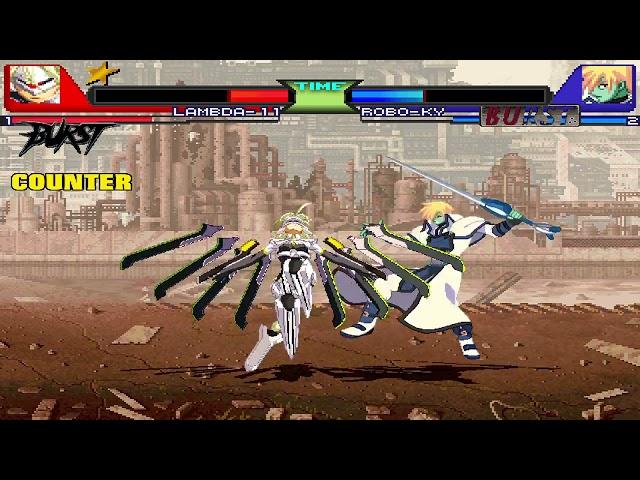 NICK54222 MUGEN: Lambda-11 VS Robo-Ky