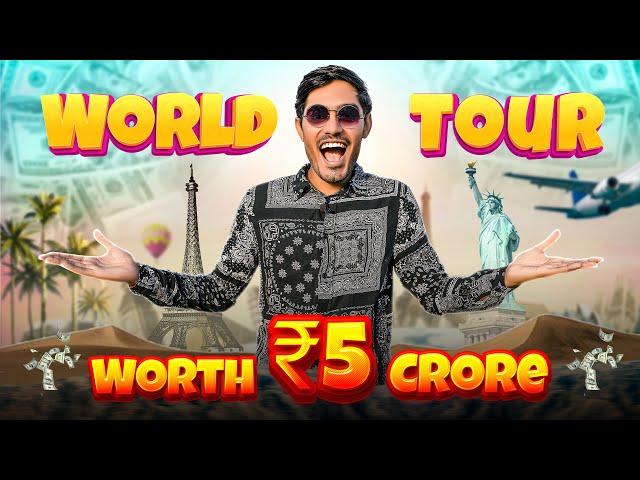 World Tour- Worth 5 Crore Rupees | Our New Studio Tour