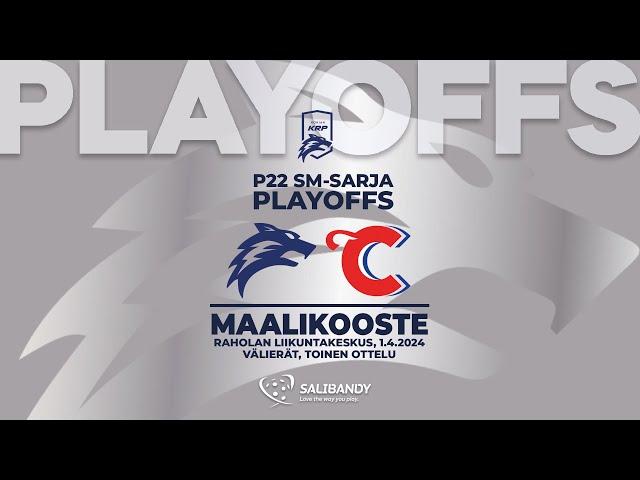 P22 Playoffs: Nokian KrP–Classic, Maalikooste, 1.4.2024