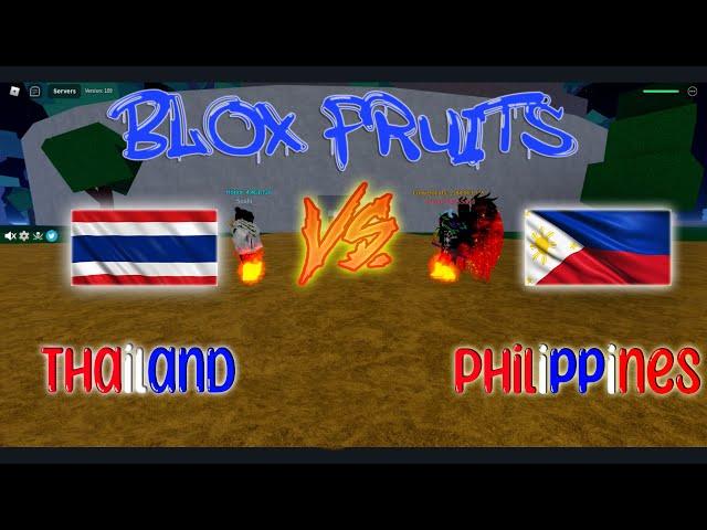 Philippines VS Thailand - Blox Fruits PVP