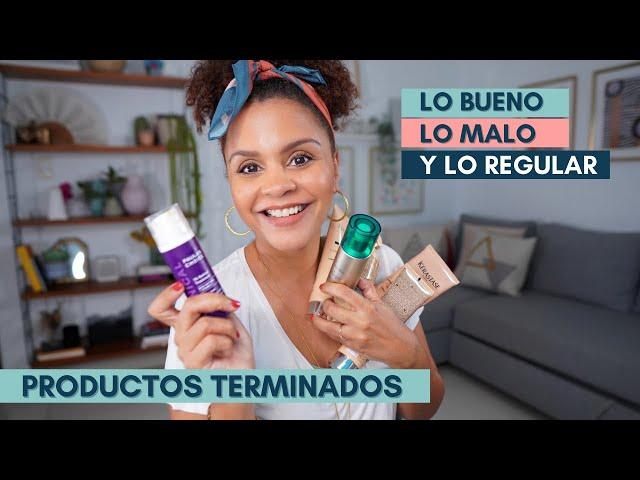 PRODUCTOS DE BELLEZA TERMINADOS | LO QUE VOLVERÍA A COMPRAR Y LO QUE NO