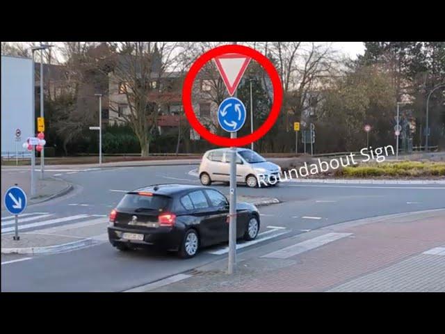 Driving In Germany: Roundabout Rules Explained